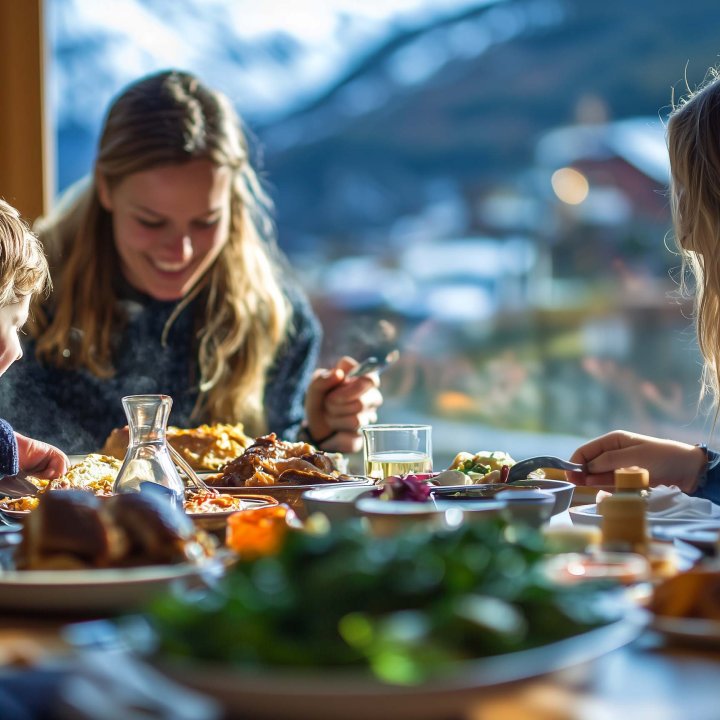 Family Dinner Fjordland