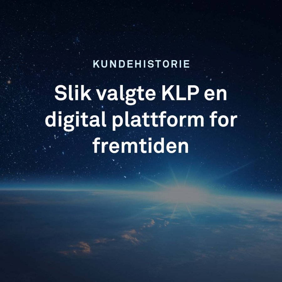 Kundehistorie KLP CTA Mobil Plakat