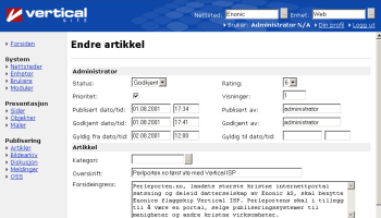 Enonic CMS 1.0 lansert