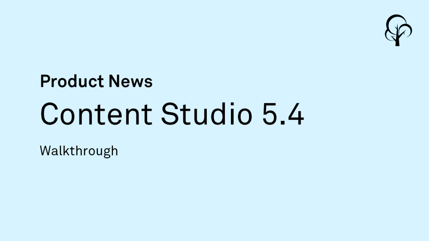 Content Studio 5.4