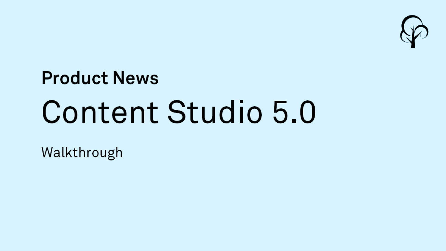 Content Studio 5.0 Product News