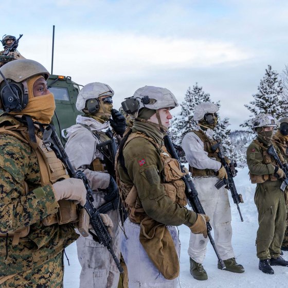 Soldiers Military Defense Winter