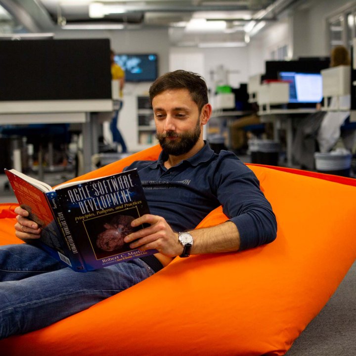 Man sitting office careers