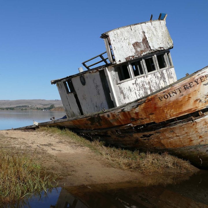 Boat Aground Inflexible Old CMS