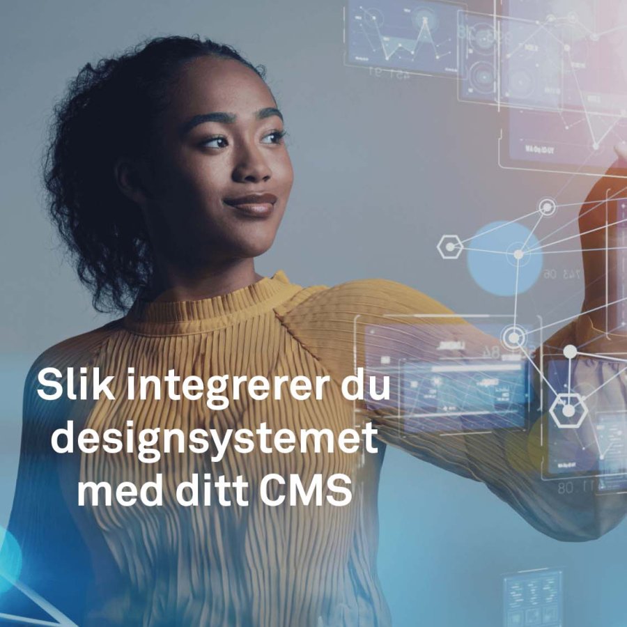 Guide Designsystem Integrering CTA Mobil Plakat