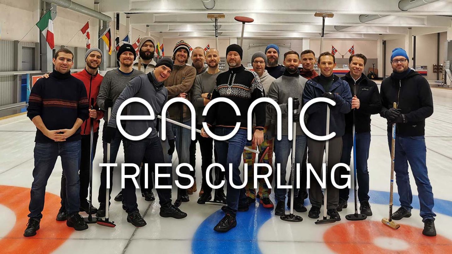 Enonic prøver curling