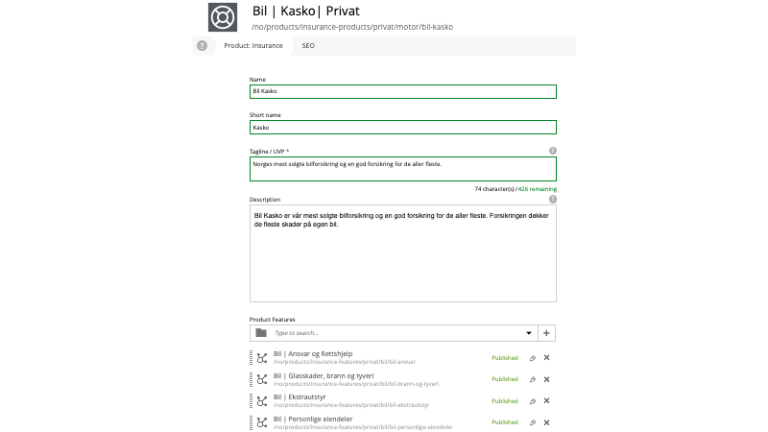 Product Content type Cropped