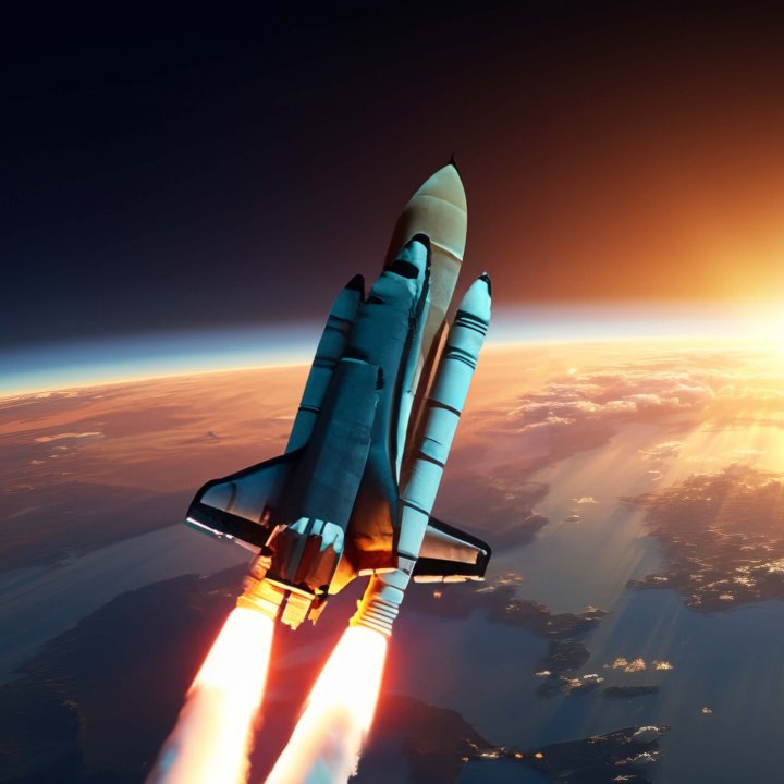 Sunrise Earth Spaceship Space New Dawn