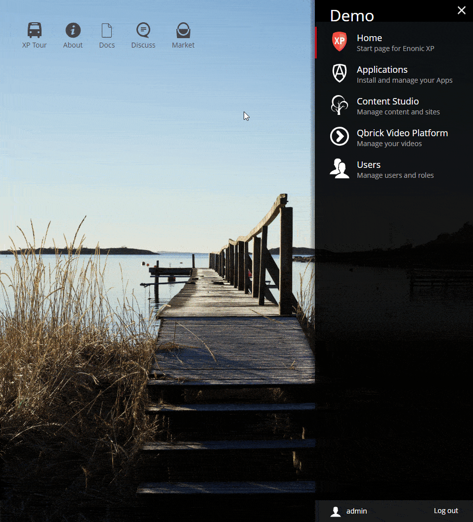 Installing an app from Enonic Market