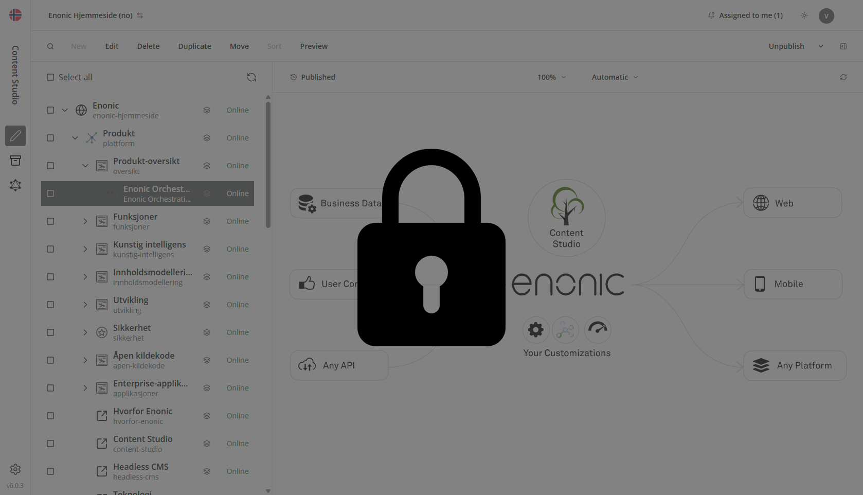 Enonic Demo Video Thumbnail Teaser