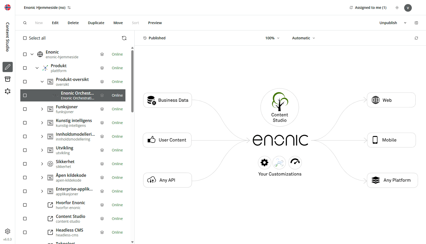 Enonic-demo