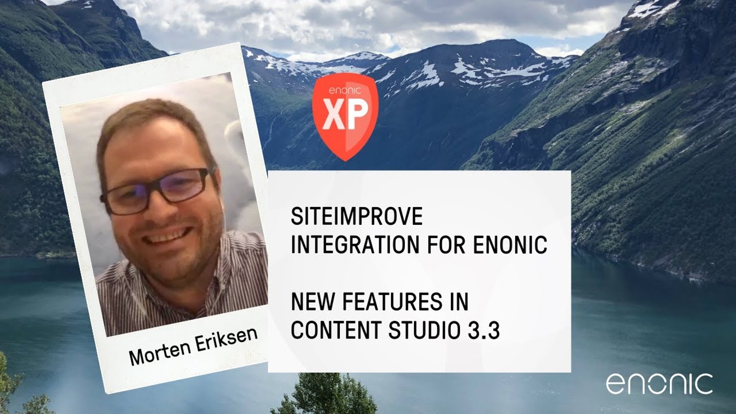 Siteimprove integration for Enonic