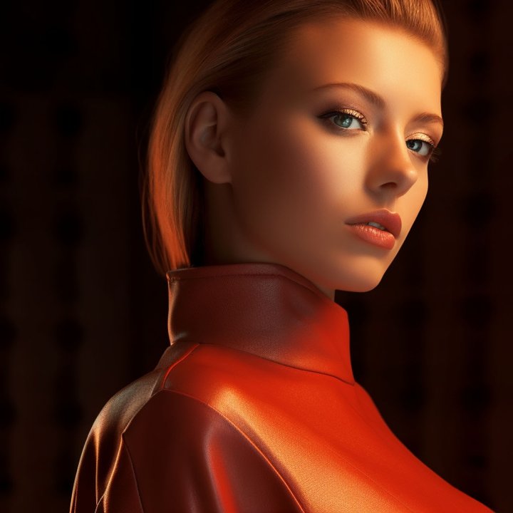 Woman Android AI