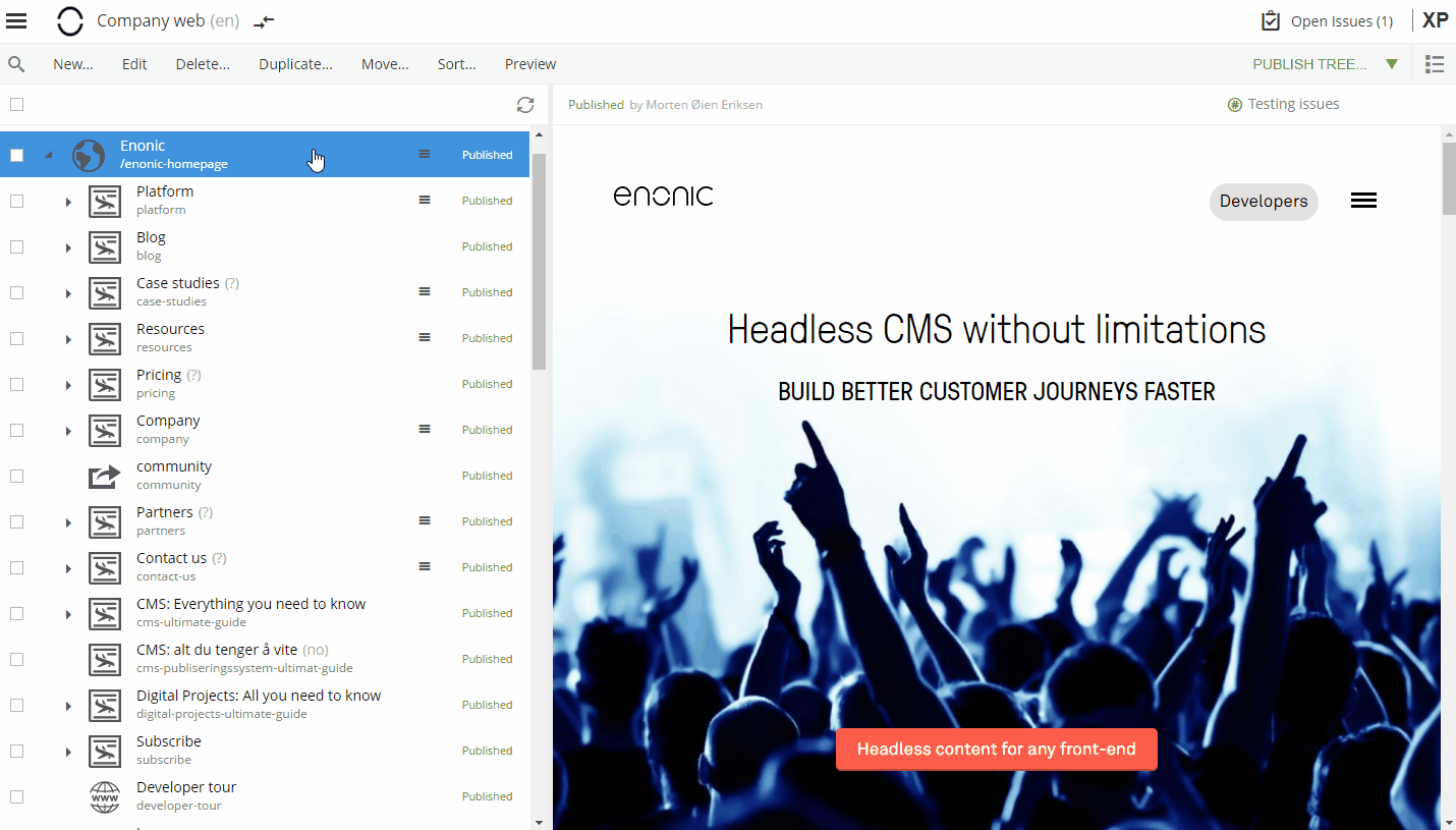 blogging-with-enonic