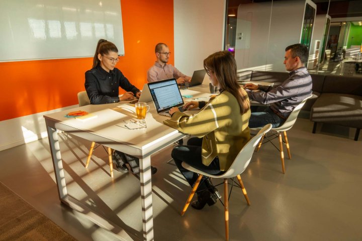 Developer Woman Office Team