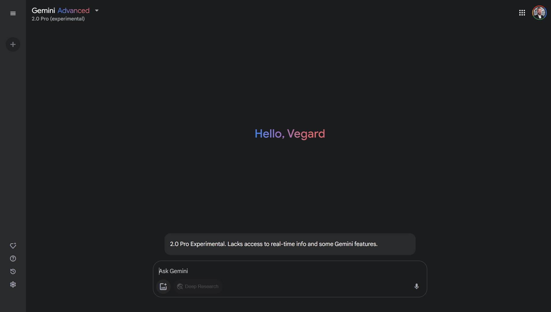 Screen recording of Google Gemini analyzing text.