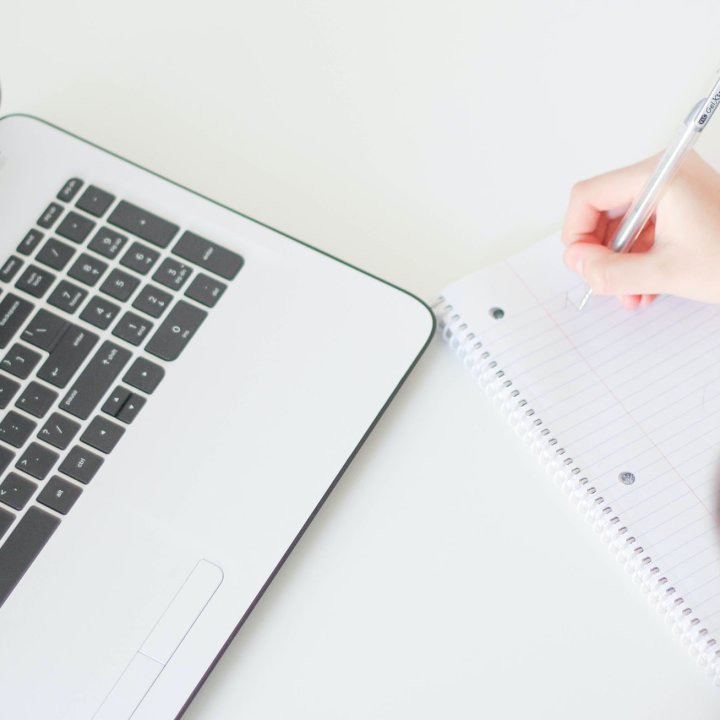 Computer writing content editor webinar