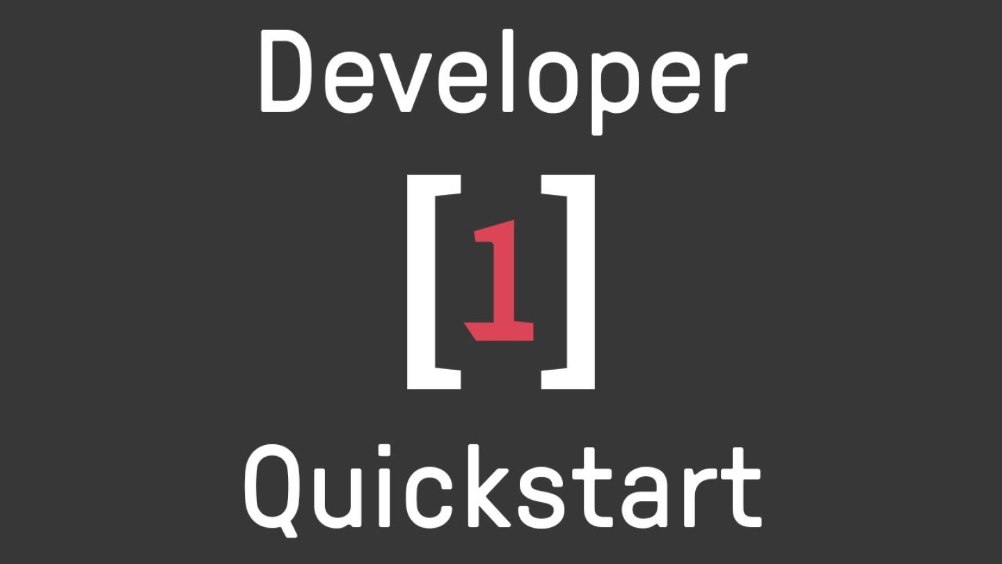 Developer Quickstart