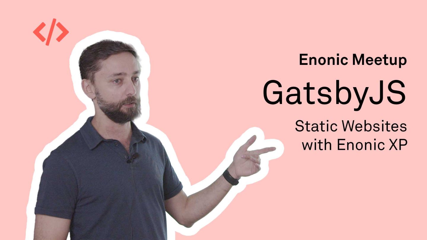 Static Websites with GatsbyJS