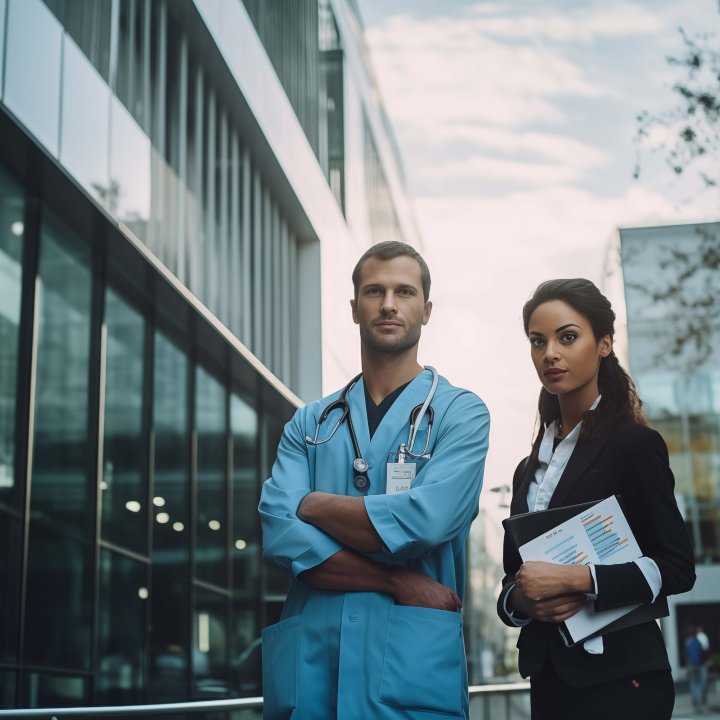 Surgeon Business Woman Library Content