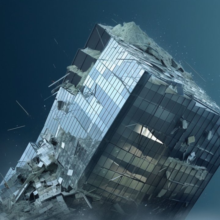 Digital Project Fail Building Collapse
