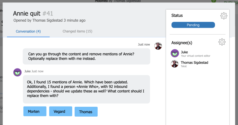 An AI bulk operator in your CMS can save you a tremendous amount of time.