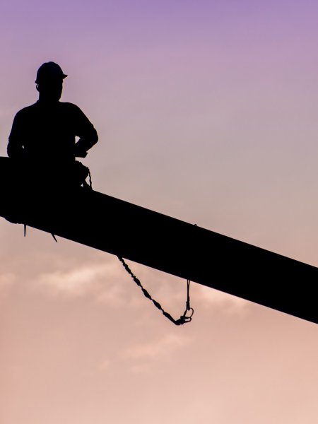 Man Worker Silhouette