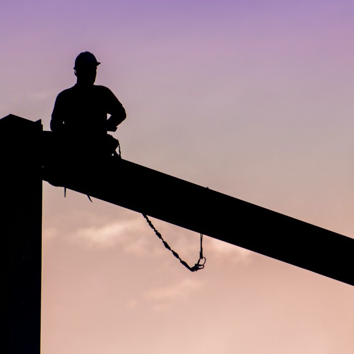 Man Worker Silhouette