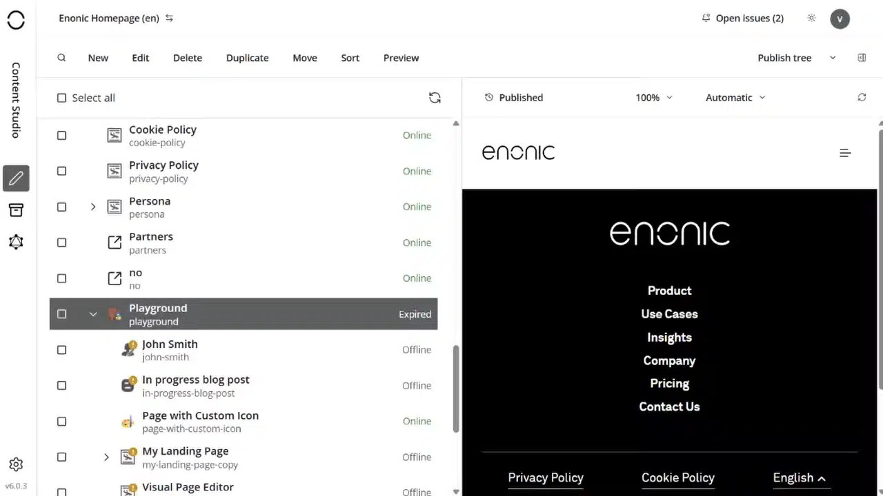 Enonic publishing blog post