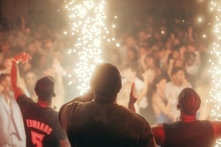 Cheering Crowd
