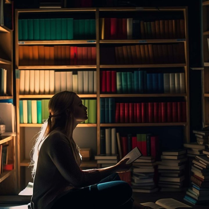 Woman Library Books Archive System Content Category Snomed